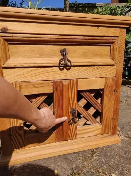 Photo of free Pine TV cabinet (Hoddesdon EN11) #2