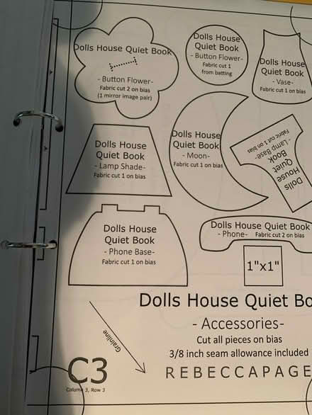 Photo of free Dolls house Quiet book pattern. (Sidcup DA14) #3