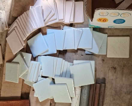 Photo of free Tiles Pink & Blue Gloss Finish (Heanor DE75) #1