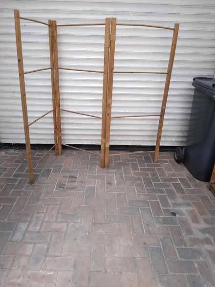 Photo of free Wooden three rung clothes airer (LA4) #1