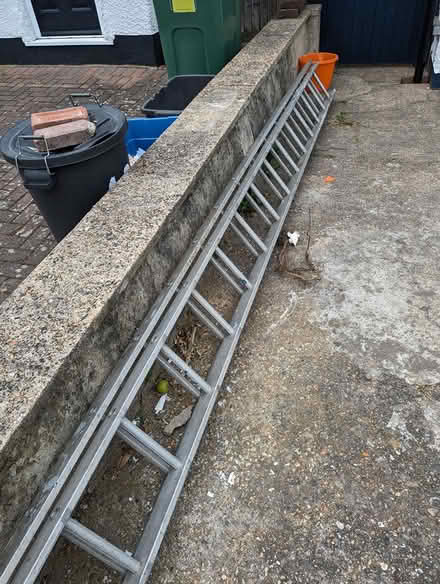 Photo of free Large double ladder (Teddington) #1