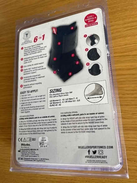 Photo of free Ankle brace - new (Aylesbury Vale LU7) #2