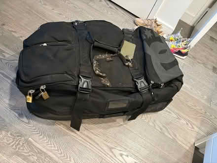 Photo of free Old DC shoes suitcase (Kips bay) #2