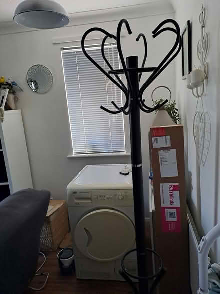 Photo of free Black sturdy coat stand (Hayling Island) #1