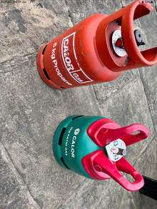Photo of gas bottles (Epworth DN9) #1