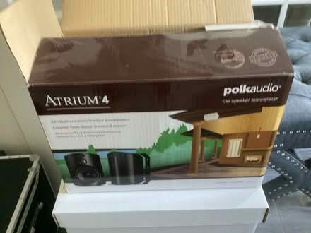 Photo of free Outdoor speaker (N E Oakville.) #1