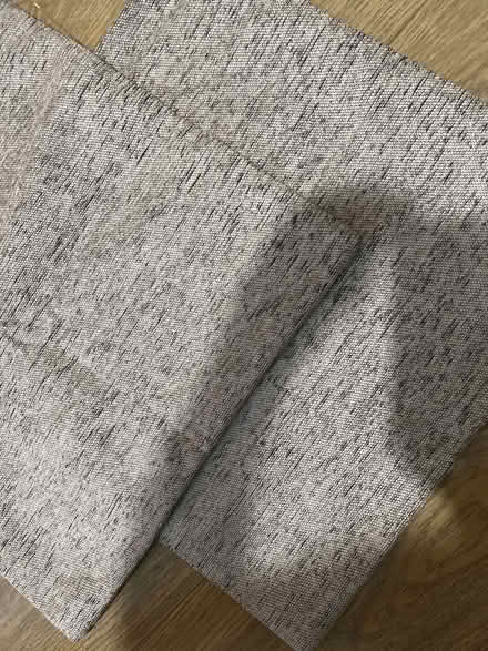 Photo of free Grey Chenille Fabric Cushion Covers X2 (Deptford SE10) #3