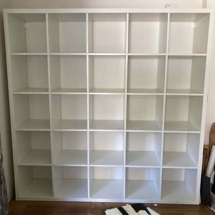 Photo of free White IKEA Kallax Shelving 5x5. (Eynsham OX29) #1