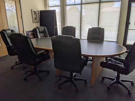 Photo of free meeting table and chairs (near Beltline off of Verona Rd) #1