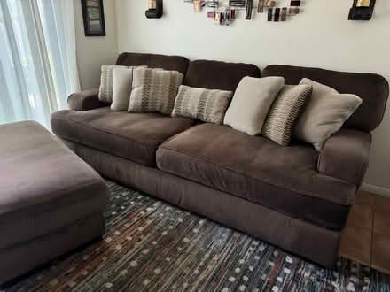 Photo of free Sofa and Ottoman (South Carlsbad, off Poinsettia) #2