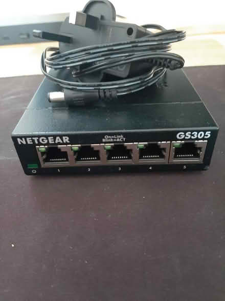 Photo of free Unmanaged Netgear Switch (OX3 sandhills) #1