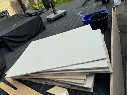 Photo of free Plaster board large off cuts (Burpham surrey) #1
