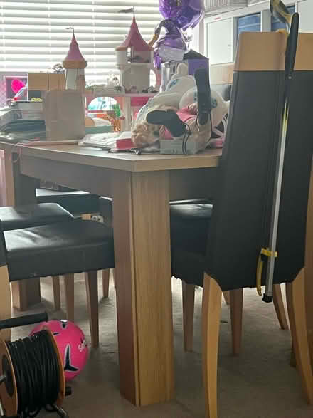 Photo of free 6 seater extending table & chairs (High Wycombe HP12) #1