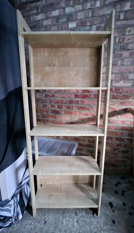 Photo of free Wooden freestanding shelves (Wimbledon SW20) #2