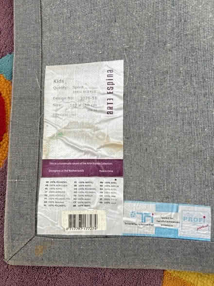 Photo of free Children’s rug 160 x 110cm (Hitchin) #2