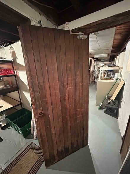 Photo of free Old wooden door (Perkasie) #2