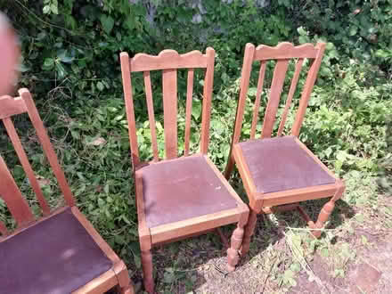 Photo of free Set of 4 vintage dining chairs (N3) #3