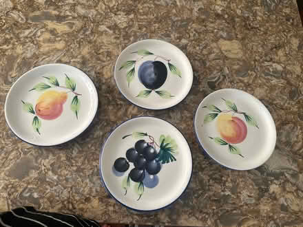 Photo of free Set of dessert plates (Old Palo Alto) #1