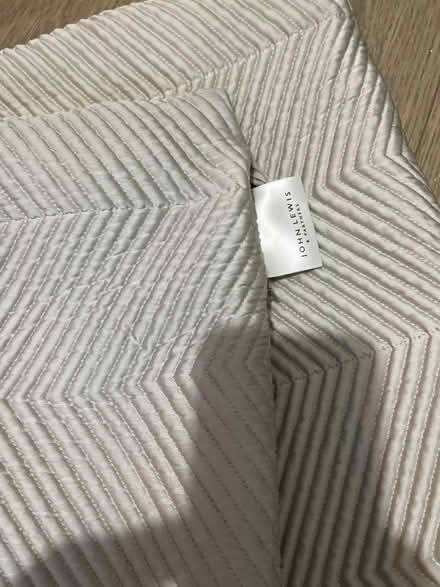 Photo of free Textured silver-grey rectangle Cushion Covers X2 (Deptford SE10) #2