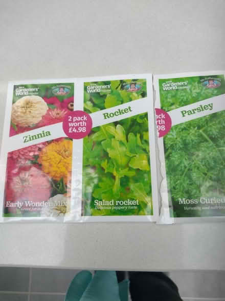 Photo of free Three packets of seeds (Ladywell SE13) #1
