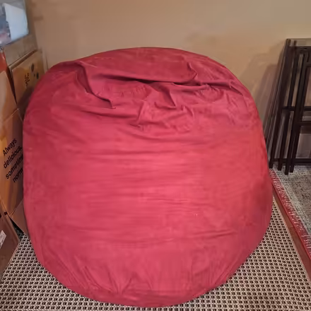 Photo of free Huge red foam bag (Rainier Beach, Seattle) #1