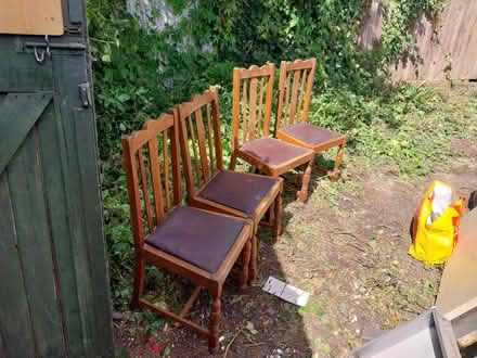 Photo of free Set of 4 vintage dining chairs (N3) #1