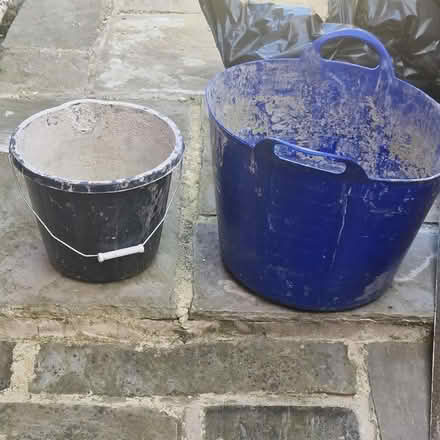 Photo of free 2 plastic buckets Used (Wycombe HP13) #1