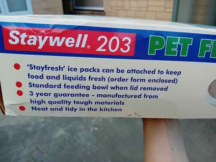 Photo of free Staywell pet feeder (GL6 Whiteshill) #2
