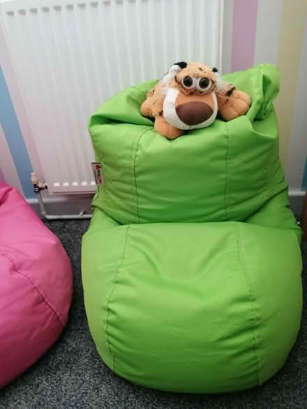 Photo of free Childs beanbags (Cadoxton-juxta-Neath SA10) #2