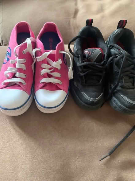 Photo of free 2 pairs of Heeleys Size 3 & 13 (Southend on sea SS1) #1