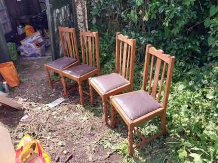 Photo of free Set of 4 vintage dining chairs (N3) #2