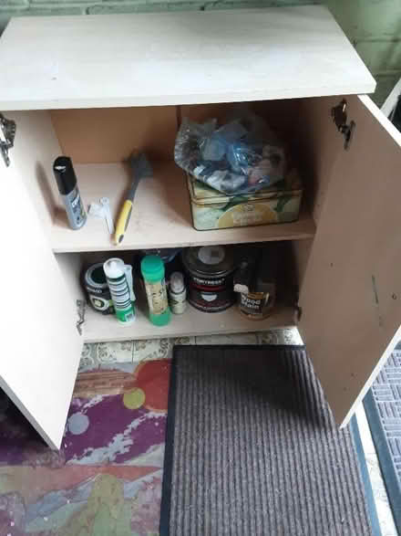Photo of free Storage cupboard (Cambus FK10) #2