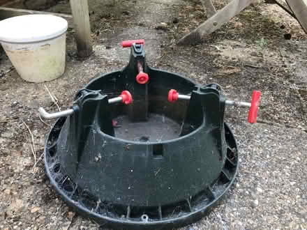 Photo of free Christmas tree holder (North Tonbridge TN10) #1