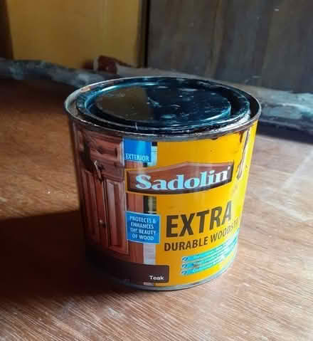 Photo of free Sadolin teak woodstain (Wirksworth DE4) #1