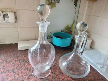 Photo of free Two glass decanters (Eltham SE9) #1