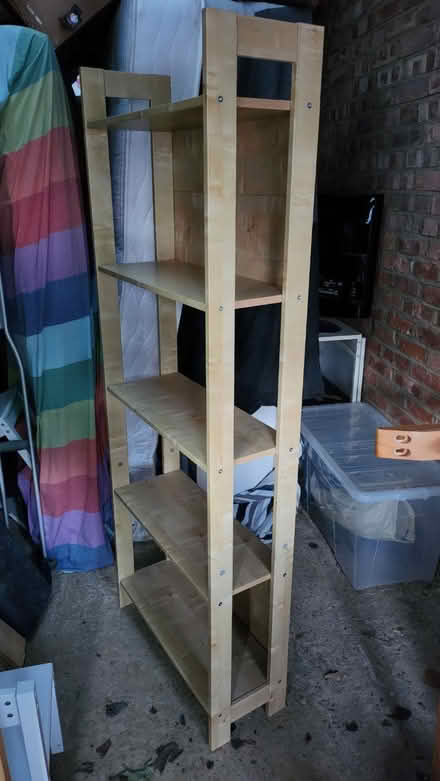 Photo of free Wooden freestanding shelves (Wimbledon SW20) #1