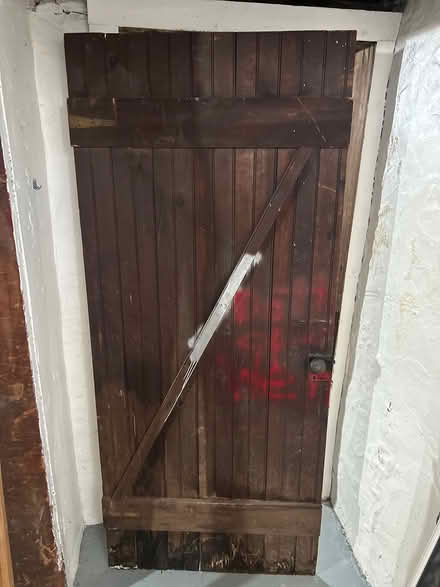 Photo of free Old wooden door (Perkasie) #1