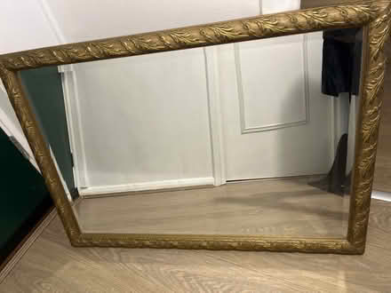 Photo of free Large Heavy Gold Framed Mirror 98 cm (Deptford SE10) #3