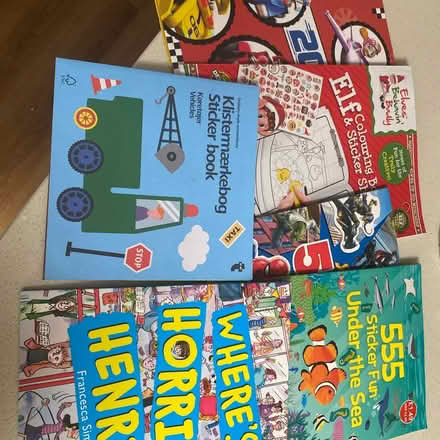 Photo of free Sticker and colouring books (ME8) #1