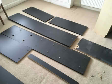 Photo of free Dismantled MDF bookcase (Frenchwood PR1) #2