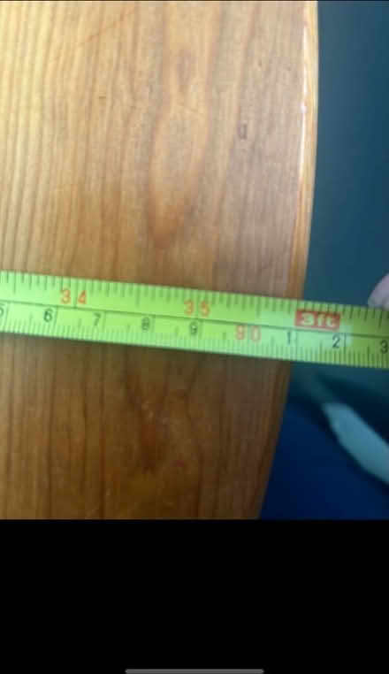 Photo of free Solid pine folding table (Churchill OX7) #2