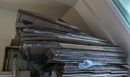 Photo of free Moving boxes cardboard x 25 (West Byfleet GU22) #1