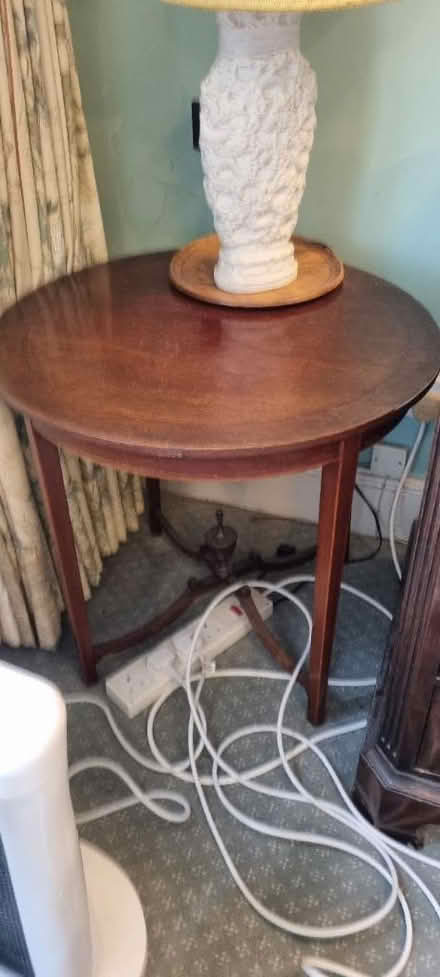 Photo of free Round wooden table (Swansea SA1) #1