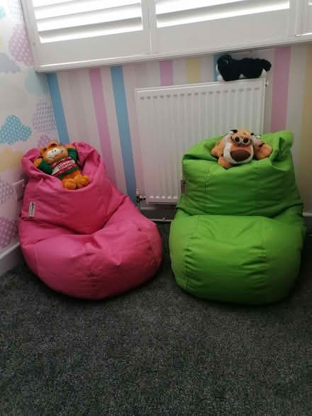 Photo of free Childs beanbags (Cadoxton-juxta-Neath SA10) #3