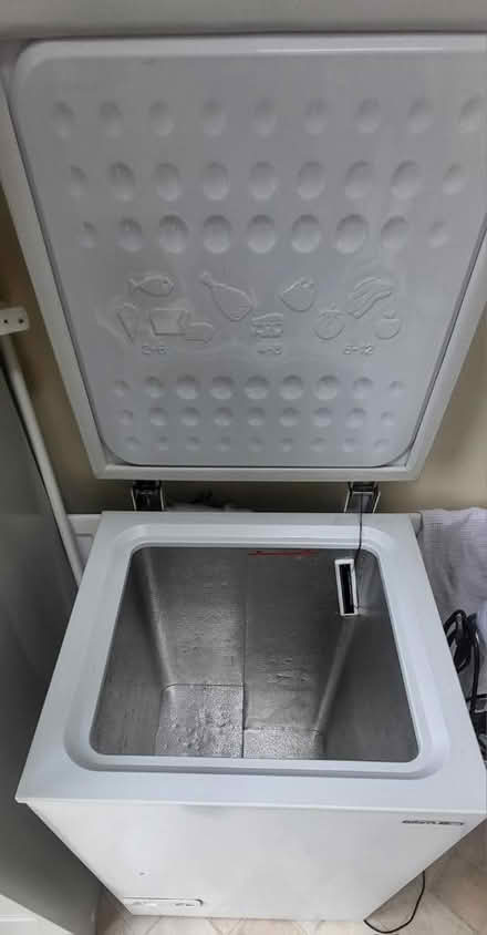 Photo of free Small chest freezer, working good (Riverston Abbey Dublin 7) #2