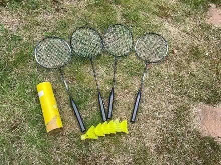Photo of free Badminton racquets and shuttlecocks (Crouch End N8) #1
