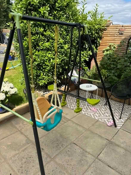 Photo of free Baby swing and sea saw set (Addlestone) #4