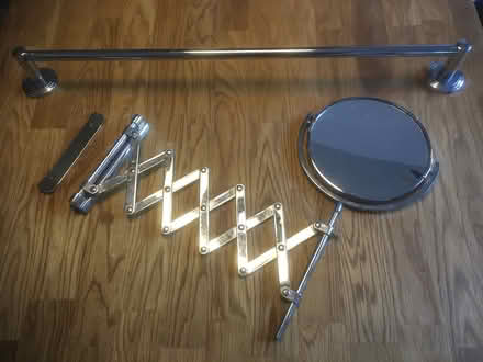 Photo of free shaving mirror + towel rail (Cobham, KT11) #1