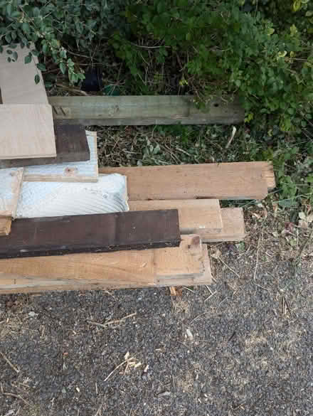 Photo of free Assorted used wood joists and plywood (Headington OX3) #1