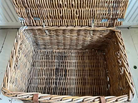 Photo of free Large wicker trunk (Stroud GL5) #2